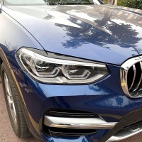 Mračítka předních světlometů BMW X4 G02 -- od roku výroby 2018- (černý lesk) Mračítka předních světlometů BMW X4 G02 -- od roku výroby 2018- (černý lesk)