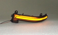 Bo�n� LED kou�ov� blinkry do zrc�tek s funkc� dynamick�ho b�hu BMW X1 E84 -- rok v�roby 2009-15