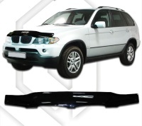 Scoutt li�ta (deflektor) p�edn� kapoty BMW X5 E53 facelift -- rok v�roby 2004-07