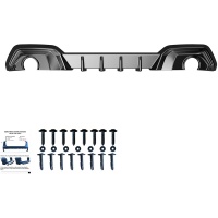 Oneway zadn� difuzor BMW 3 G20/G21 M-Pack (s kulat�mi koncovkami v�fuku) -- rok v�roby 2018-22 - leskl� �ern�
