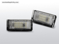 Osv�tlen� SPZ, LED b�l�, BMW E46, 1999-2002, sedan, b�l�