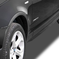 RDX Racedesign prahov� li�ty Slim (ABS plast leskl� �ern�) BMW X3 E83 -- rok v�roby 2004-10