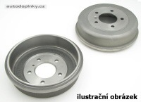 Zimmermann zadn� brzdov� bubny - BMW 3 (E30), 320 i - v�kon 92 kW -- rok v�roby 09/1982-12/1985