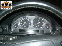 EVO RINGS r�me�ky kolem palubn�ch p��stroj� z le�t�n�ho hlin�ku BMW 5 E39 ( po�et d�l� v sad� 4 )