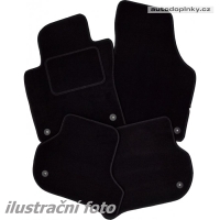 Textiln� koberce p�esn� tvarovan� BMW iX2 U10 -- od roku v�roby 2024- (kompletn� sada - 4 kusy koberce)