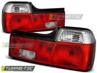 Zadní světla, lampy BMW E32 sedan, 1986-1994, bílé/červené Zadní světla, lampy BMW E32 sedan, 1986-1994, bílé/červené
